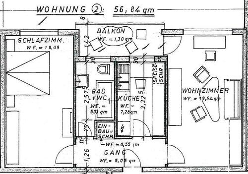 Foto - 2 Zimmer Etagenwohnung zum Kaufen in Krumbach (Schwaben)