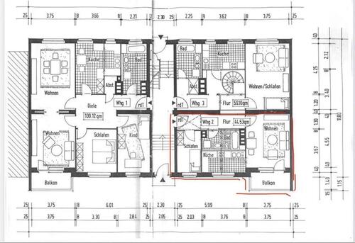 Foto - Schöne 2 Zimmer-Whg saniert in Karlshorst Berlin zu verkaufen