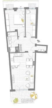 Foto - 3 Zimmer Erdgeschoßwohnung zur Miete in Nauen