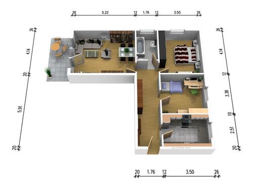 Foto - Erstbezug 3 Zimmer Wohnung Peine