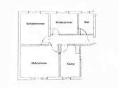 Foto - 3 Zimmer Erdgeschoßwohnung zur Miete in Joachimsthal
