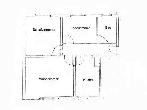 Foto - 3 Zimmer Erdgeschoßwohnung zur Miete in Joachimsthal