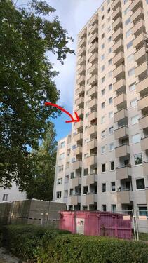 Foto - freie Eigentumswohnung 61.4 qm, 6.OG mit Aufzug, unrenoviert