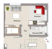 1 Zimmer Wohnung Voll-Mobilisier - Buseck