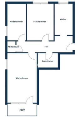 Foto - Zu verkaufen 3 Zimmer Wohnung 71,5 m2