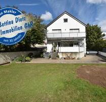 DIETZ: 4-Zimmer-Wohnung - Balkon, gemeinsamer Garten, kinderfreundlich - Niedrige Energiekosten! - Münster (Hessen)