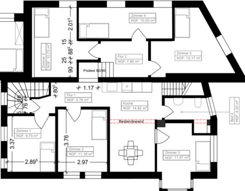 Foto - 7 Zimmer Etagenwohnung in Gießen