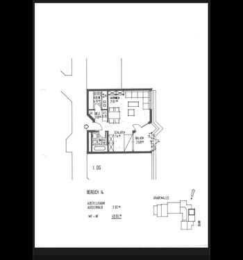 Foto - 1,5 Zimmer Wohnung mitten in Offenburg, barrierefrei mit TG