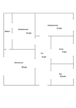 Foto - 3-Zimmer-Wohnung in Osnabrück, zentrumsnah (Kalkhügel)