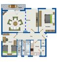 Foto - 4 Zimmer Wohnung mit großen Balkon