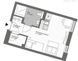 Foto - 1 Zi-Wohnung direkt Bramfelder Dorfplatz Bj.2023 ab 01.12.25 frei