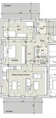 Foto - Erdgeschoßwohnung in Kreuztal zur Miete