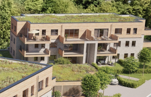 Foto - Moderne 2-Zimmer-Neubauwohnung mit Balkon