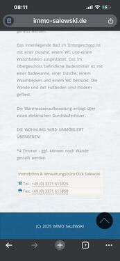 Foto - 4 Zimmer Maisonettenwohnung in Luckenwalde