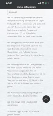 Foto - Maisonettenwohnung in Luckenwalde zur Miete