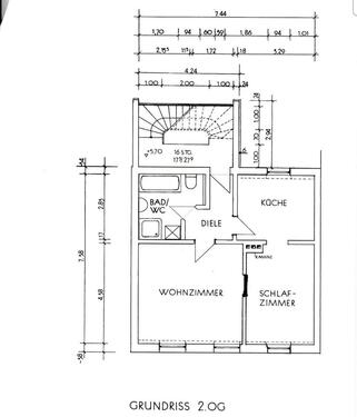 Foto - Wohnung Cham Zentrumsnah - 550,00&nbsp;EUR Kaltmiete, ca.&nbsp; 53,00&nbsp;m&sup2;