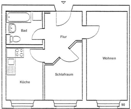 Foto - Kleine Wohnung im Grünen (20590)