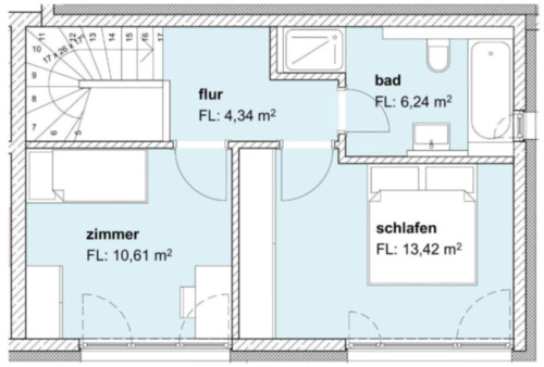 Foto - 3 Zimmer Erdgeschoßwohnung zur Miete in Ingolstadt