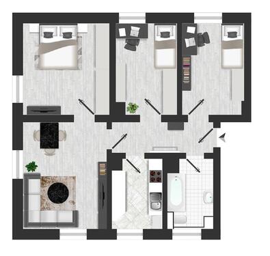 Foto - Etagenwohnung zur Miete in Dresden