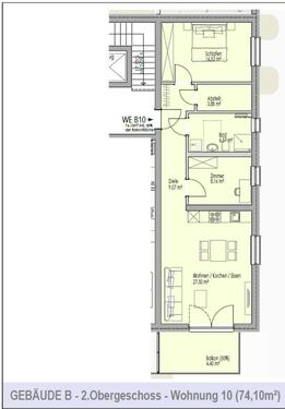 Foto - Etagenwohnung zur Miete in Buseck