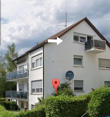 Foto - Gepflegte 3 Zimmer DG-Wohnung ab 01.04. zu vermieten