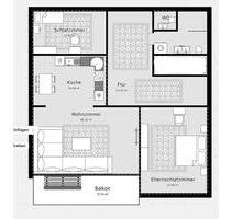 Hochwertige komplett Kernsanierte lichtdurchflutete Wohnung - Gladenbach