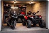 Foto - Motorrad Stellplatz, Garage von privat