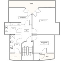 Stilvolle Dachgeschosswohnung mit herrlichem Ausblick - Rudolstadt