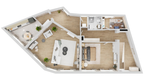 Foto - Etagenwohnung zur Miete in Lengede