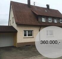 Großzügiges Ein- bzw. Zweifamilienhaus - Online Besichtigungen - Gosheim