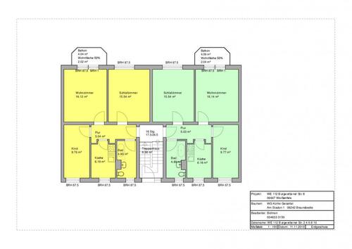 Foto - 3 Zimmer Etagenwohnung zur Miete in Weißenfels