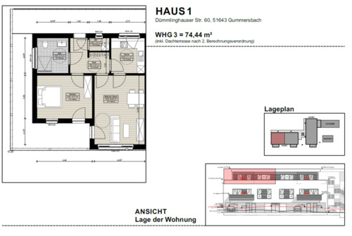Foto - 2 Zimmer Etagenwohnung zur Miete in Marienheide