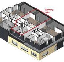 Attraktive Staffelgeschoss-Wohnung mit großer Dachterrasse – ruhig und doch zentral in Salzkotten