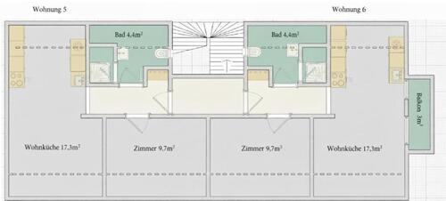 Foto - Hochwertige 2-Zimmer-Wohnung Neubau Energieeffizienz A+