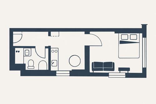 Foto - Löffelfertige 1,5 Zi Wohnung – Erstbezug nach Sanierung