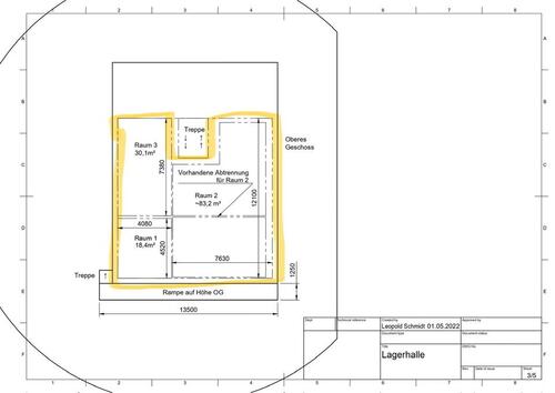 Foto - Vielseitige 130m² Halle auf LKW-Rampenhöhe – inkl. Büro & Küche