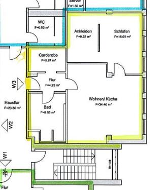 Foto - 2 Zimmer Etagenwohnung zur Miete in Döbeln