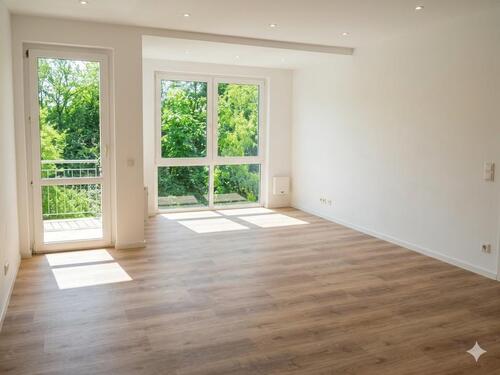 Foto - Lichtdurchflutete 2-Zimmer-Wohnung mit bodentiefen Fenstern in Seelow