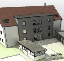 Neubau - hochwertige Wohnungen, verschiedene Größen mit Aufzug - Aletshausen