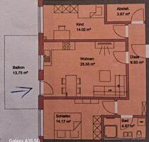 3- Zimmerwohnung ca 75m2 in HeisingKempten zu vermieten - Kempten (Allgäu)