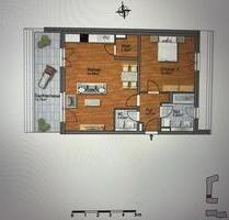 Penthousewohnung 2-Zimmer in Düsseldorf-Bilk