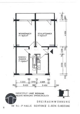 Foto - 3 Zimmer Erdgeschoßwohnung zur Miete in Quedlinburg