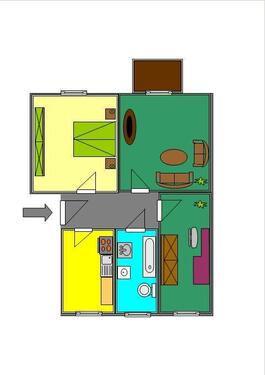 Foto - 3 Zimmer Etagenwohnung zur Miete in Zittau