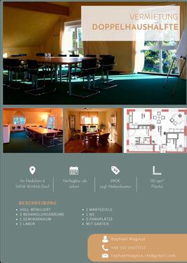 Foto - Vermietung Doppelhaushälfte (ehemalige Praxis)