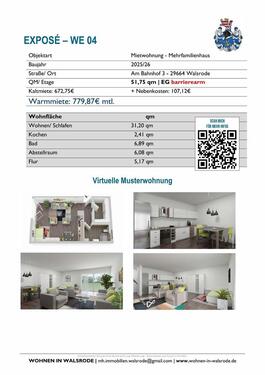 Foto - Etagenwohnung in Walsrode zur Miete