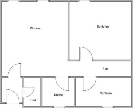 Foto - 3-Zimmerwohnung im EG ab Februar 2026 zu vermieten
