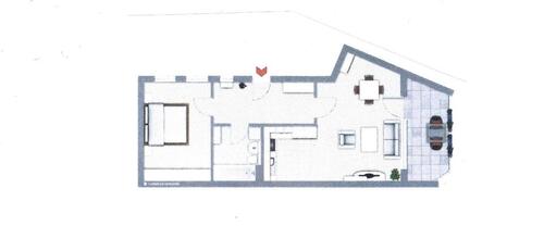 Foto - Gemütliche 2-Raum Wohnung mit Balkon zu vermieten