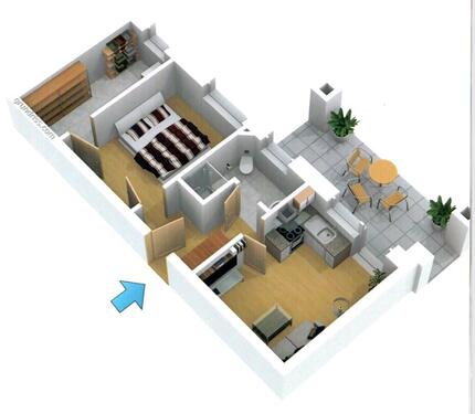 Foto - Etagenwohnung in Kleve zur Miete