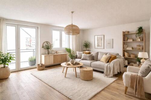 Foto - Erstbezug! 67 m², 3-Zi, 2xBalkon, Keller, 3.OG-re