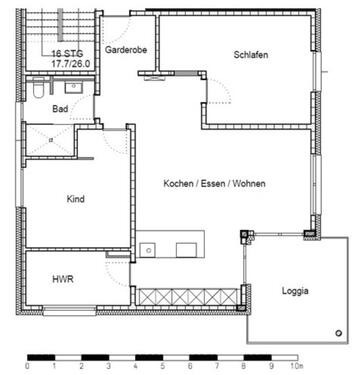 Foto - 3 Zimmer Erdgeschoßwohnung zur Miete in Weyhausen